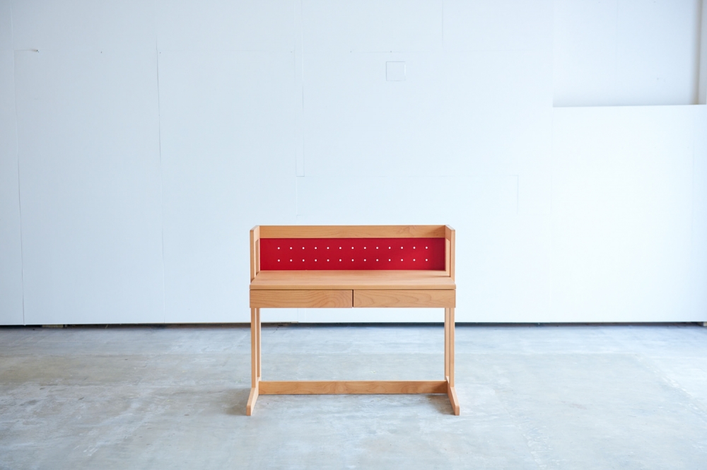 mucmoc desk – red | 製品／通販 | 杉工場